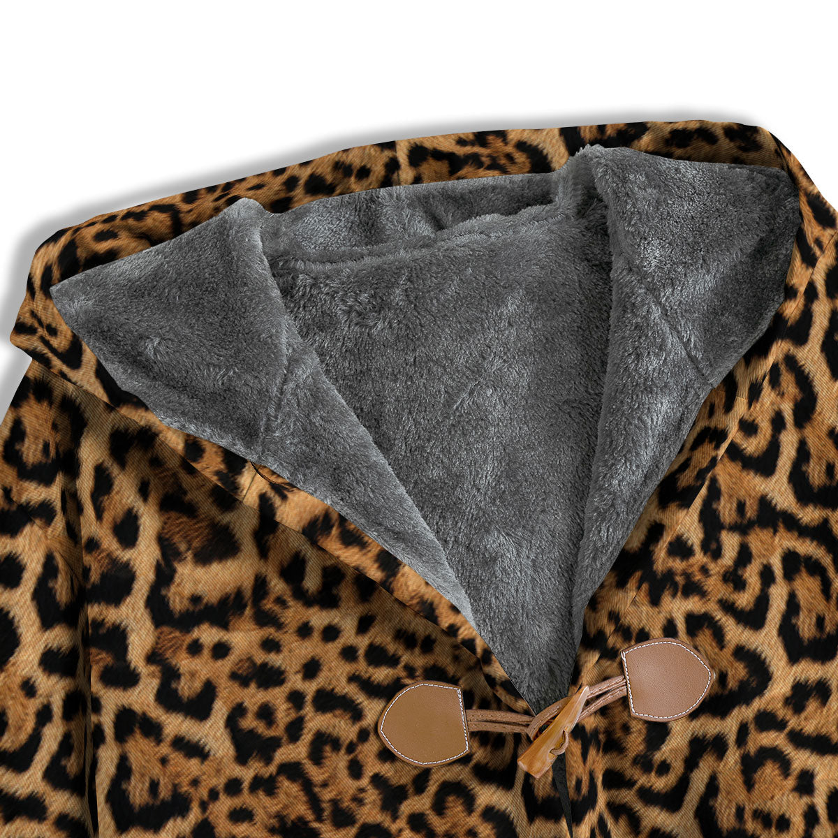 Fur Jaguar Print Pattern Men's Windbreaker Jacket-grizzshop