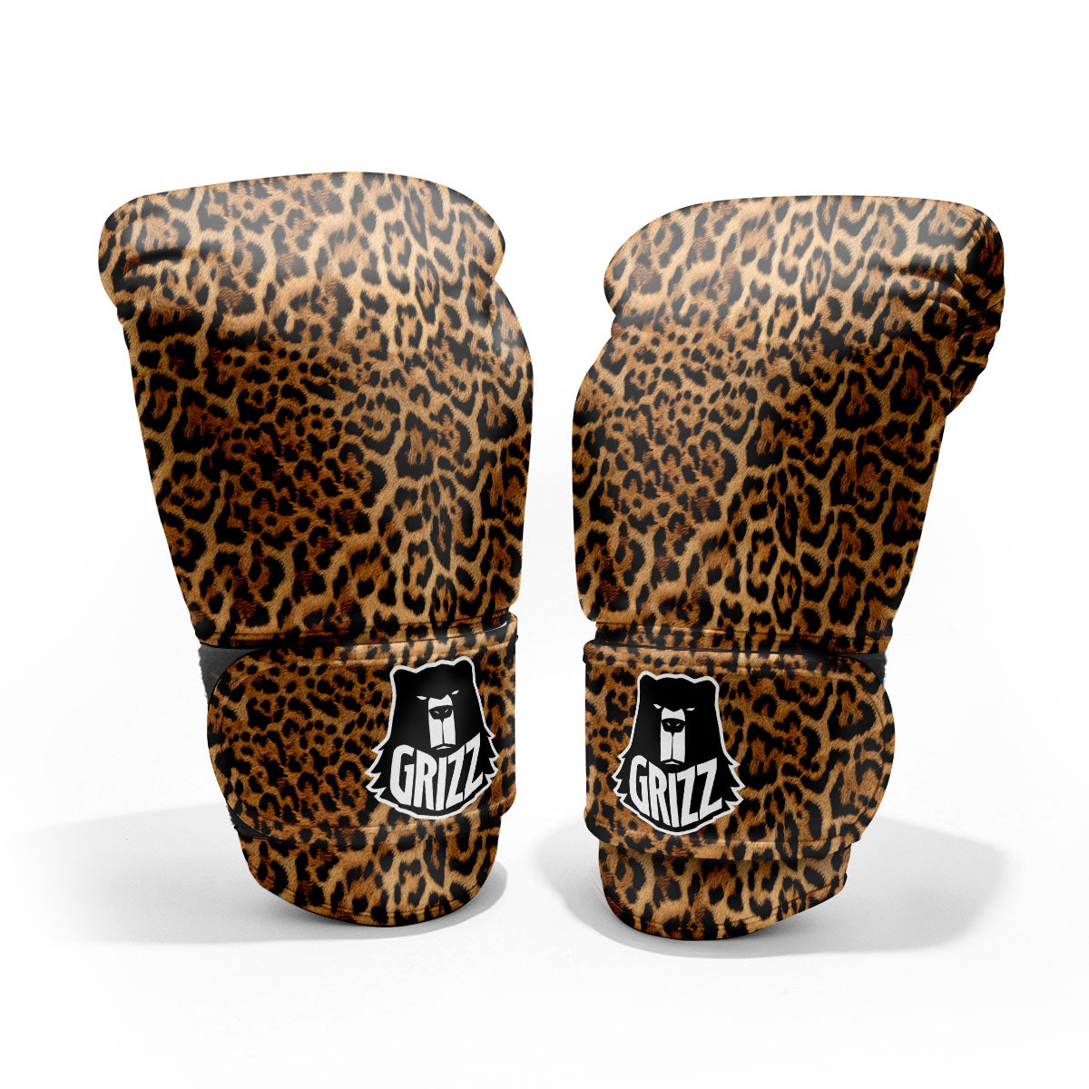 Fur Jaguar Print Pattern Pro Boxing Glove