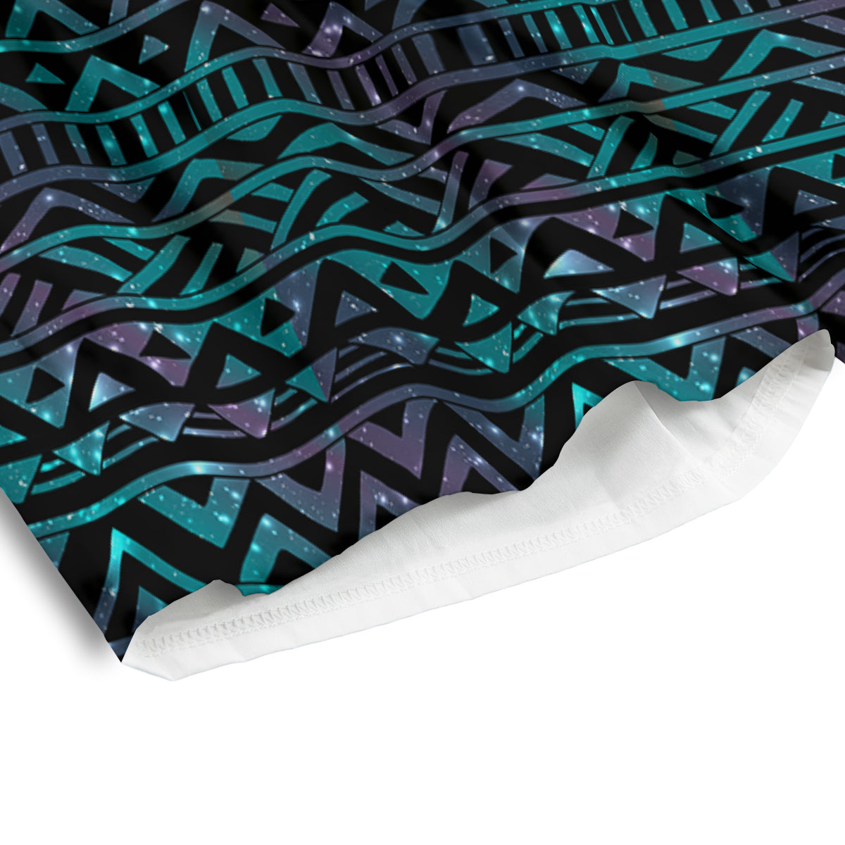 Galaxy Aztec Tribal Print Pattern Men's Athletic Shorts