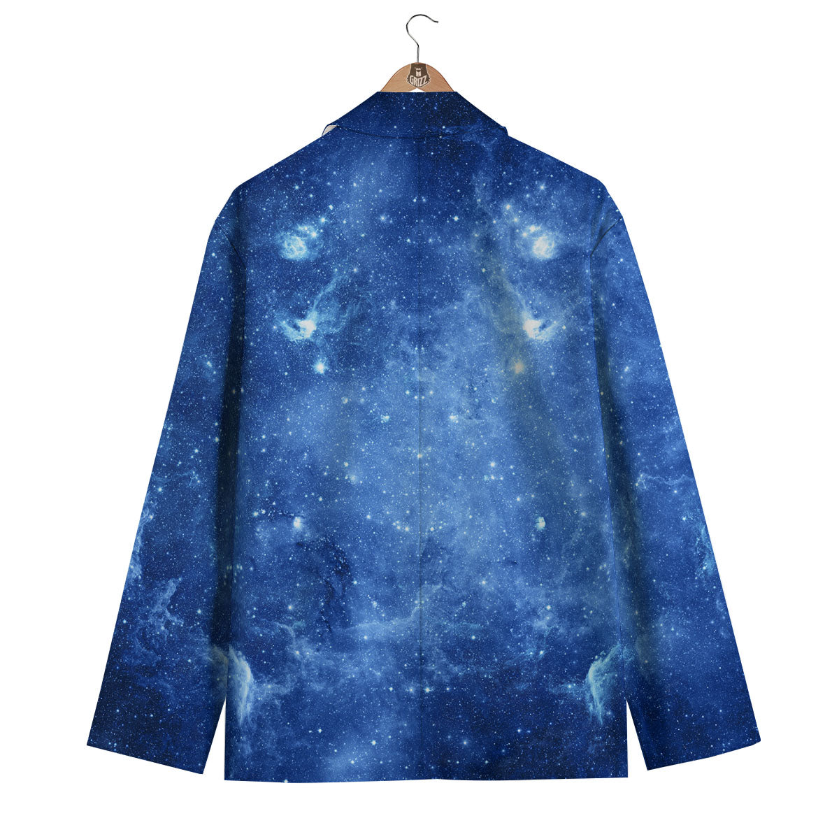 Galaxy Deep Space Nebula Universe Print Men's Blazer-grizzshop