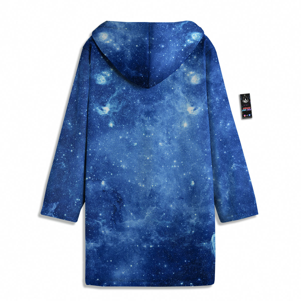 Galaxy Deep Space Nebula Universe Print Men's Windbreaker Jacket-grizzshop