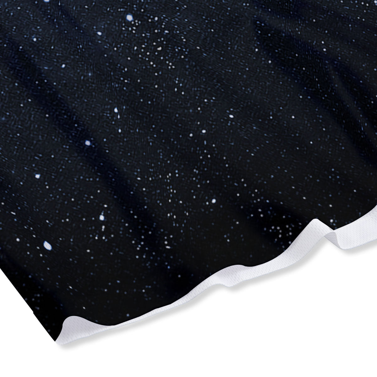 Galaxy Outer Space Dark Universe Print Mesh Shorts