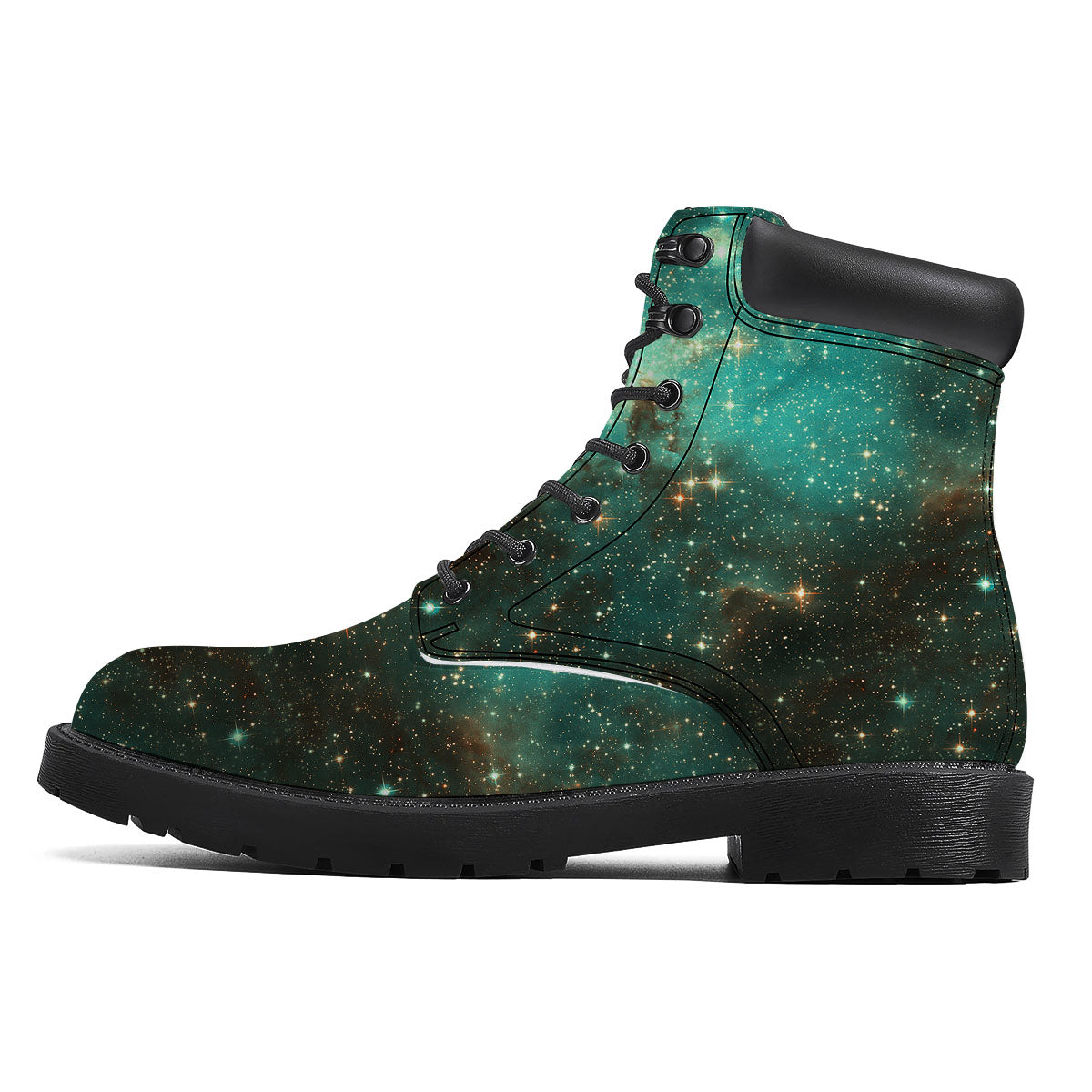Galaxy Space Abstract Cloud Nebula Print Boots-grizzshop