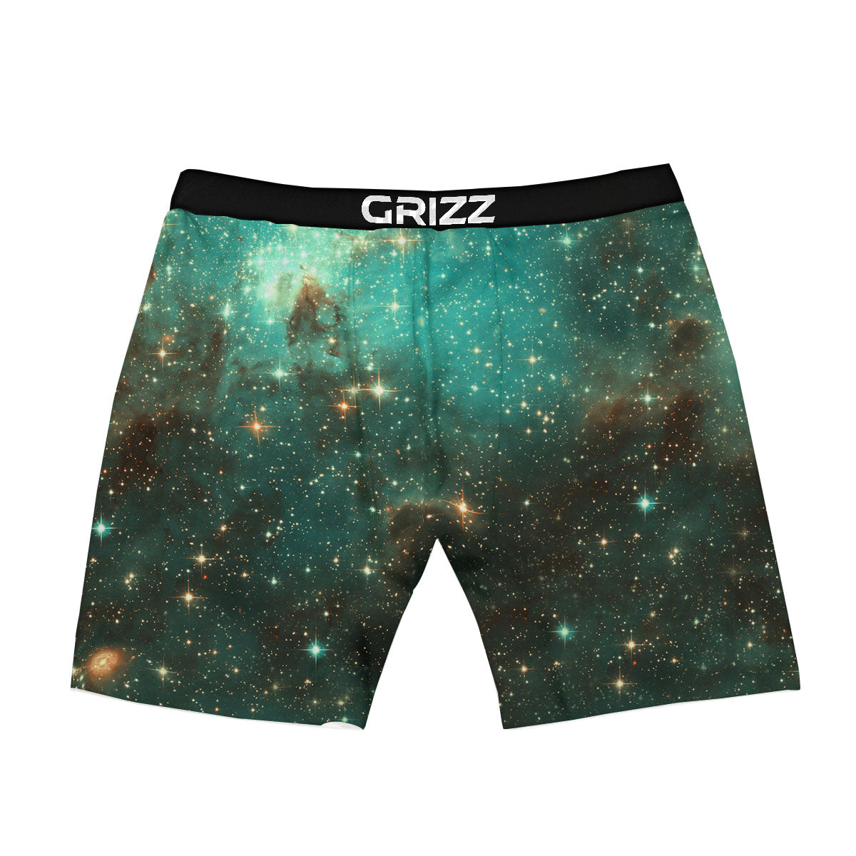 Galaxy Space Abstract Cloud Nebula Print Boxer Briefs-grizzshop