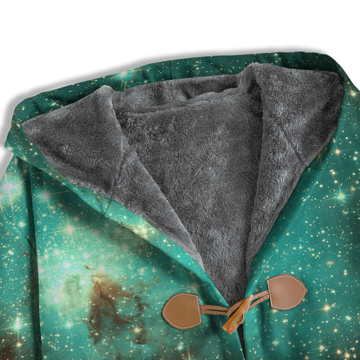 Galaxy Space Abstract Cloud Nebula Print Men's Windbreaker Jacket-grizzshop