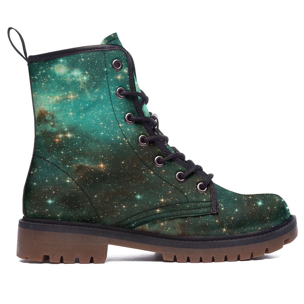 Galaxy Space Abstract Cloud Nebula Print Work Boots-grizzshop
