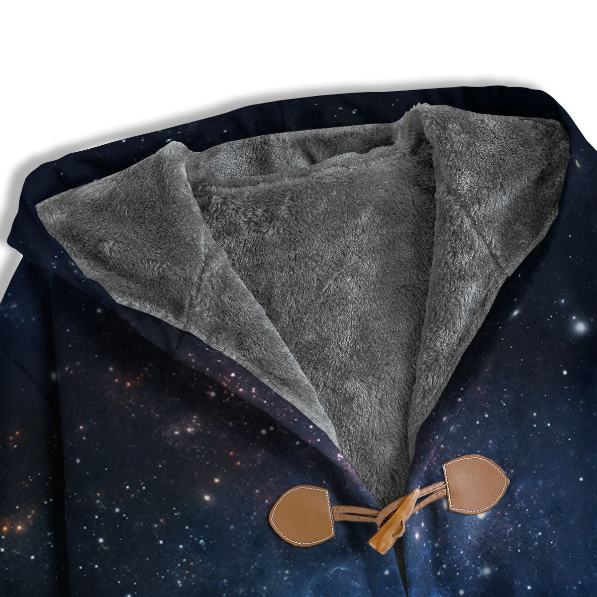 Galaxy Space Abstract Dark Print Men's Windbreaker Jacket-grizzshop