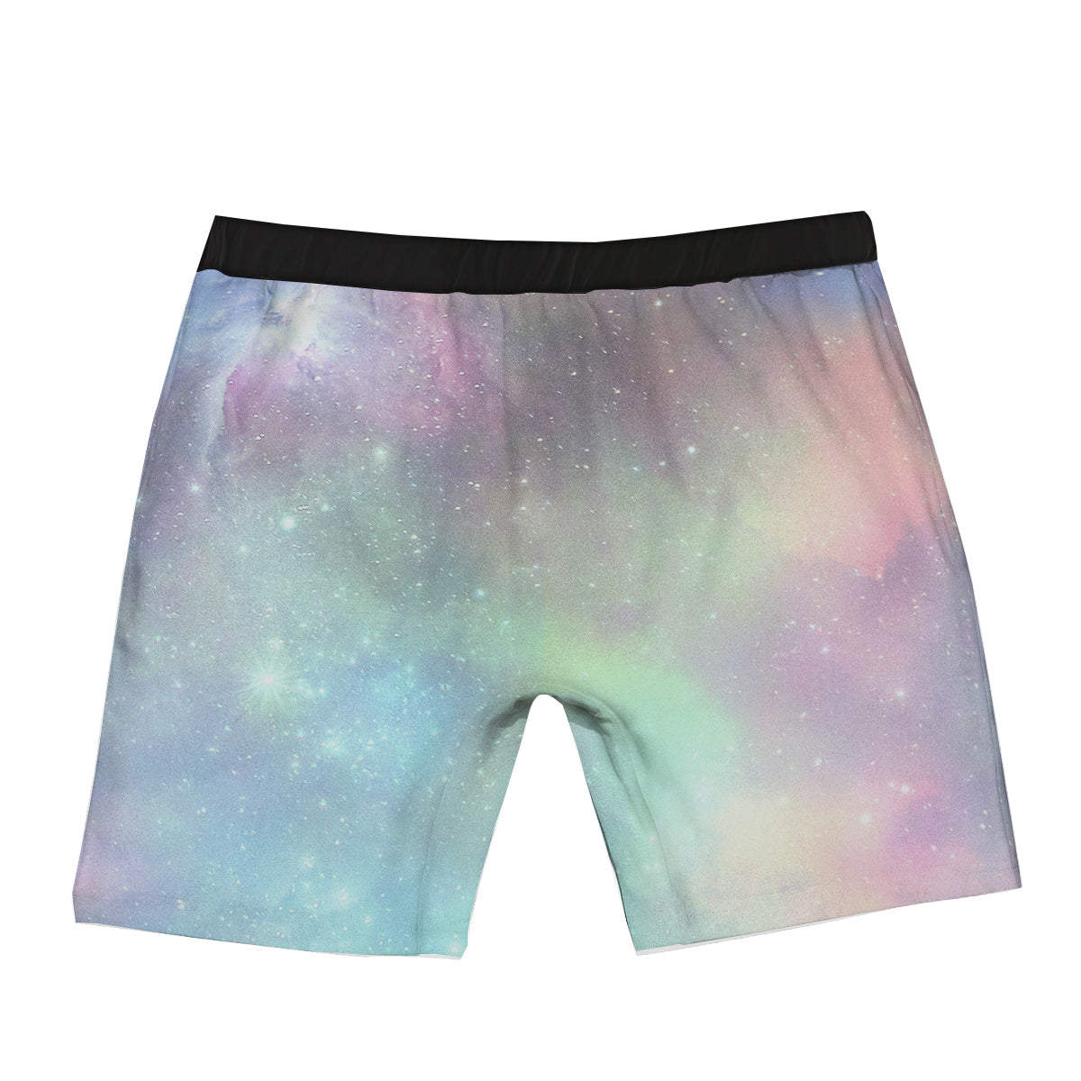 Galaxy Space Colorful Nebula Print Boxer Briefs-grizzshop