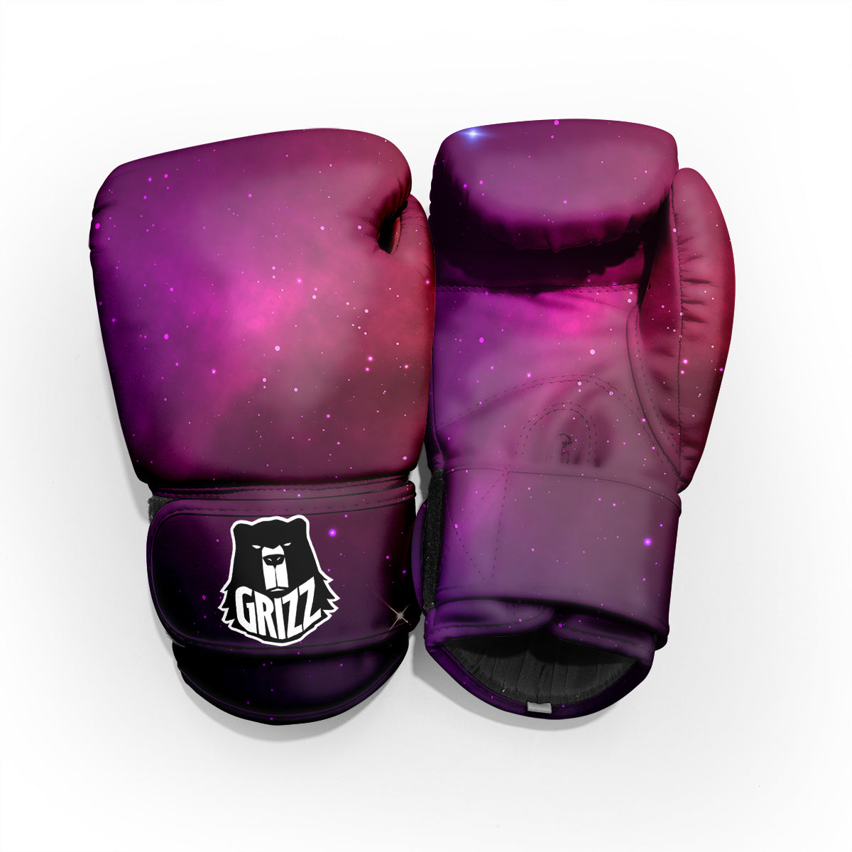 Galaxy Space Colorful Stardust Print Pro Boxing Glove