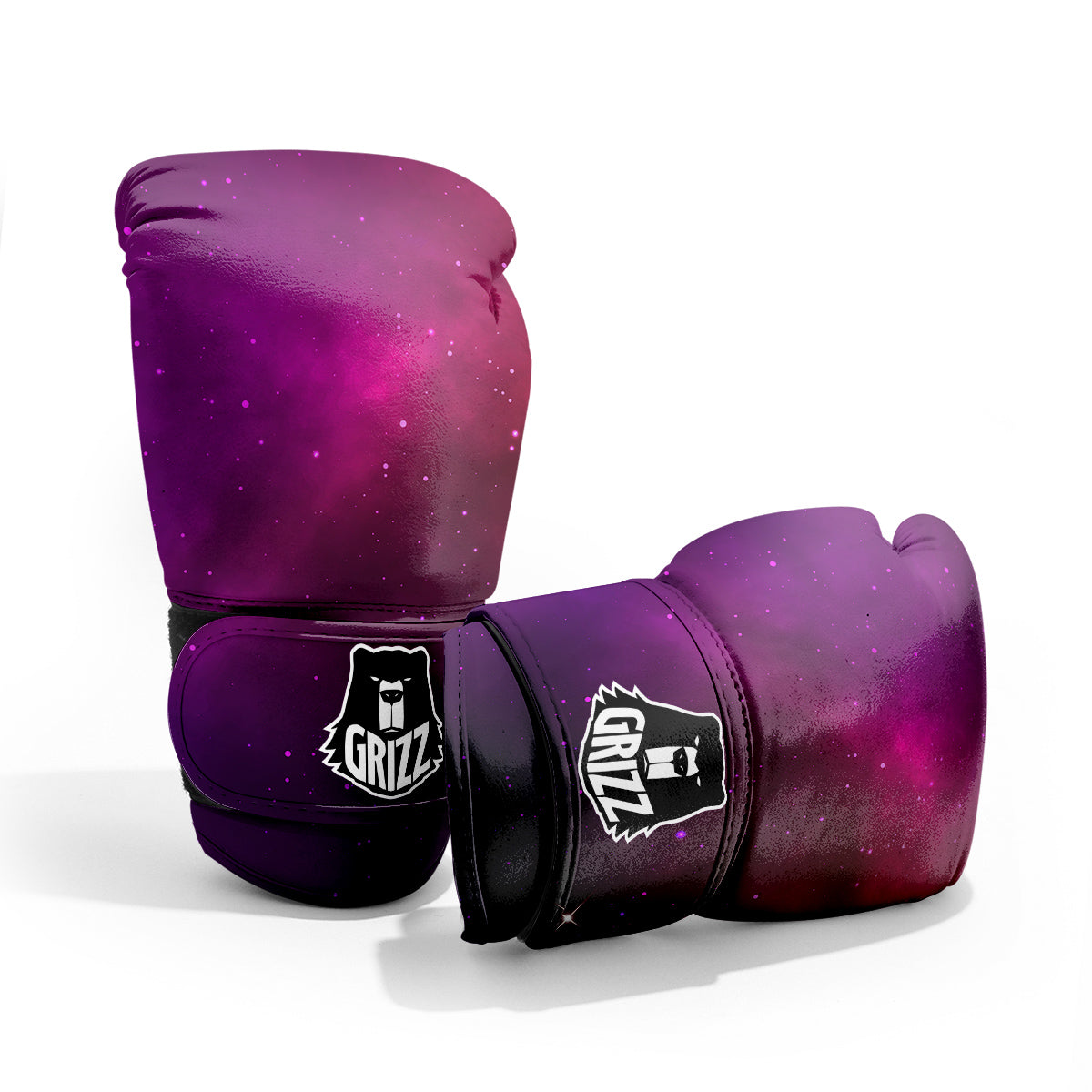 Galaxy Space Colorful Stardust Print Pro Boxing Glove