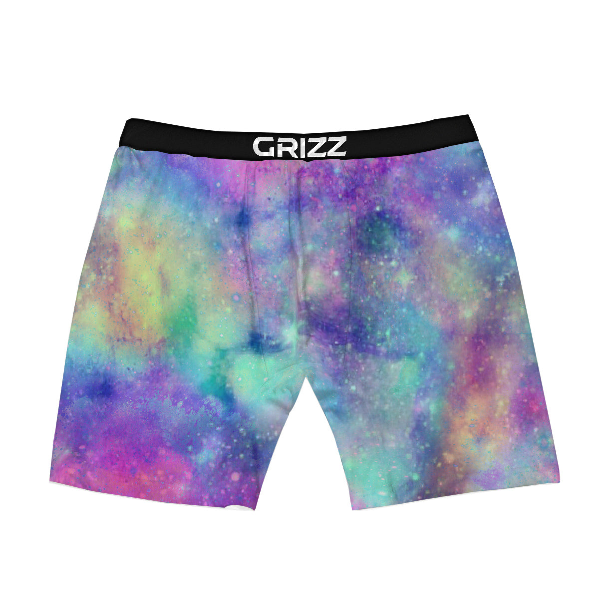 Galaxy Space Colorful Universe Print Boxer Briefs-grizzshop
