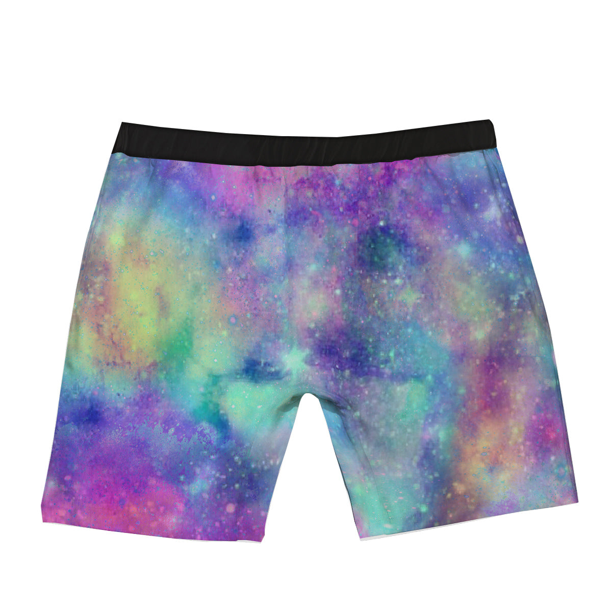 Galaxy Space Colorful Universe Print Boxer Briefs-grizzshop