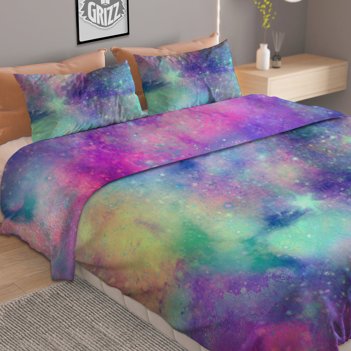Frozen Mammoth Print Duvet Cover Bedding Set