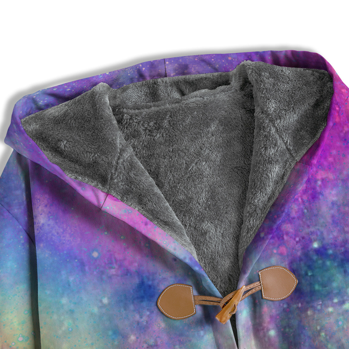Galaxy Space Colorful Universe Print Men's Windbreaker Jacket-grizzshop