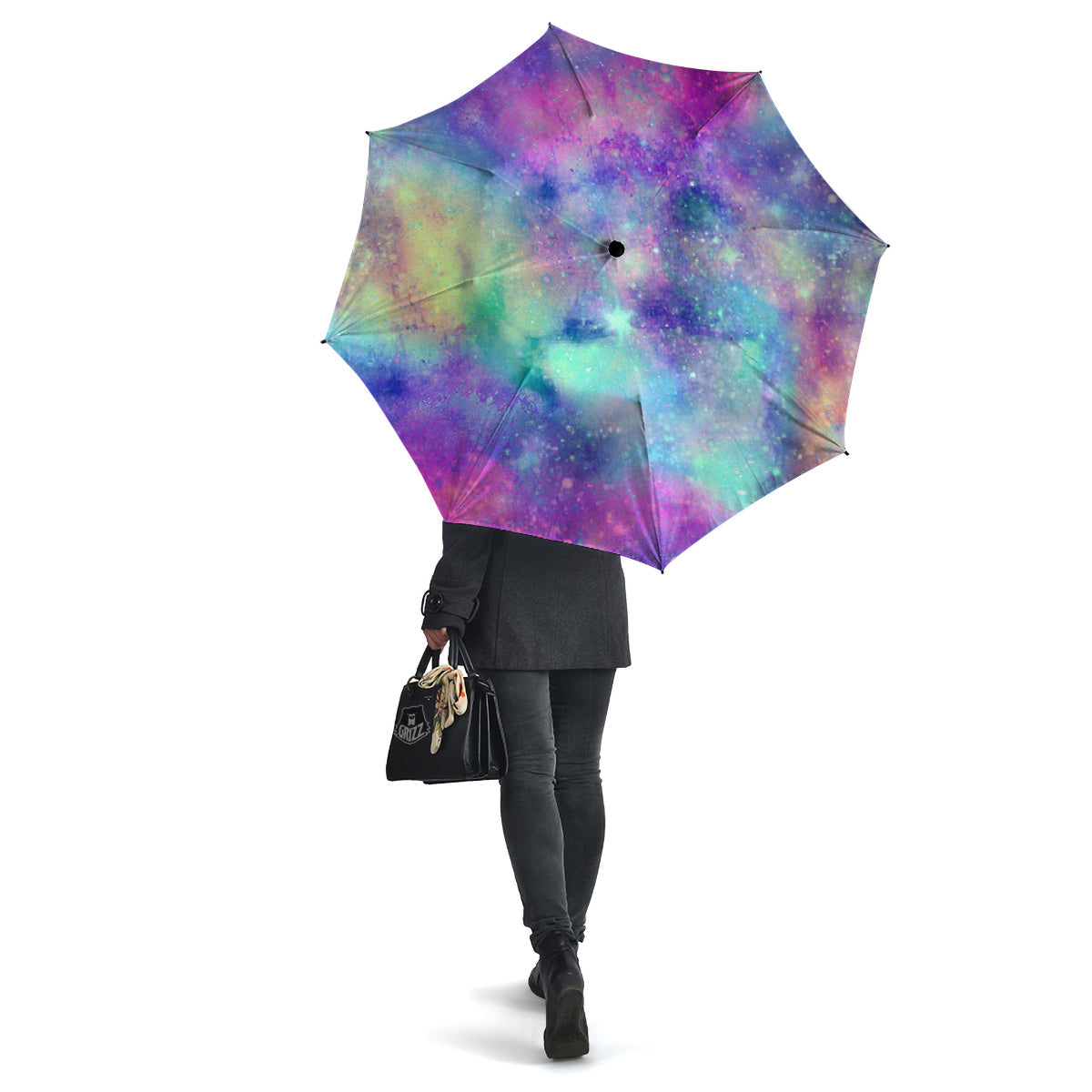 Galaxy Space Colorful Universe Print Umbrella-grizzshop