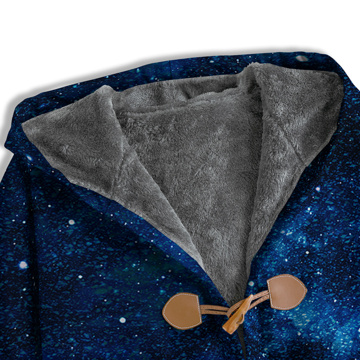 Galaxy Space Dark Blue Print Men's Windbreaker Jacket-grizzshop