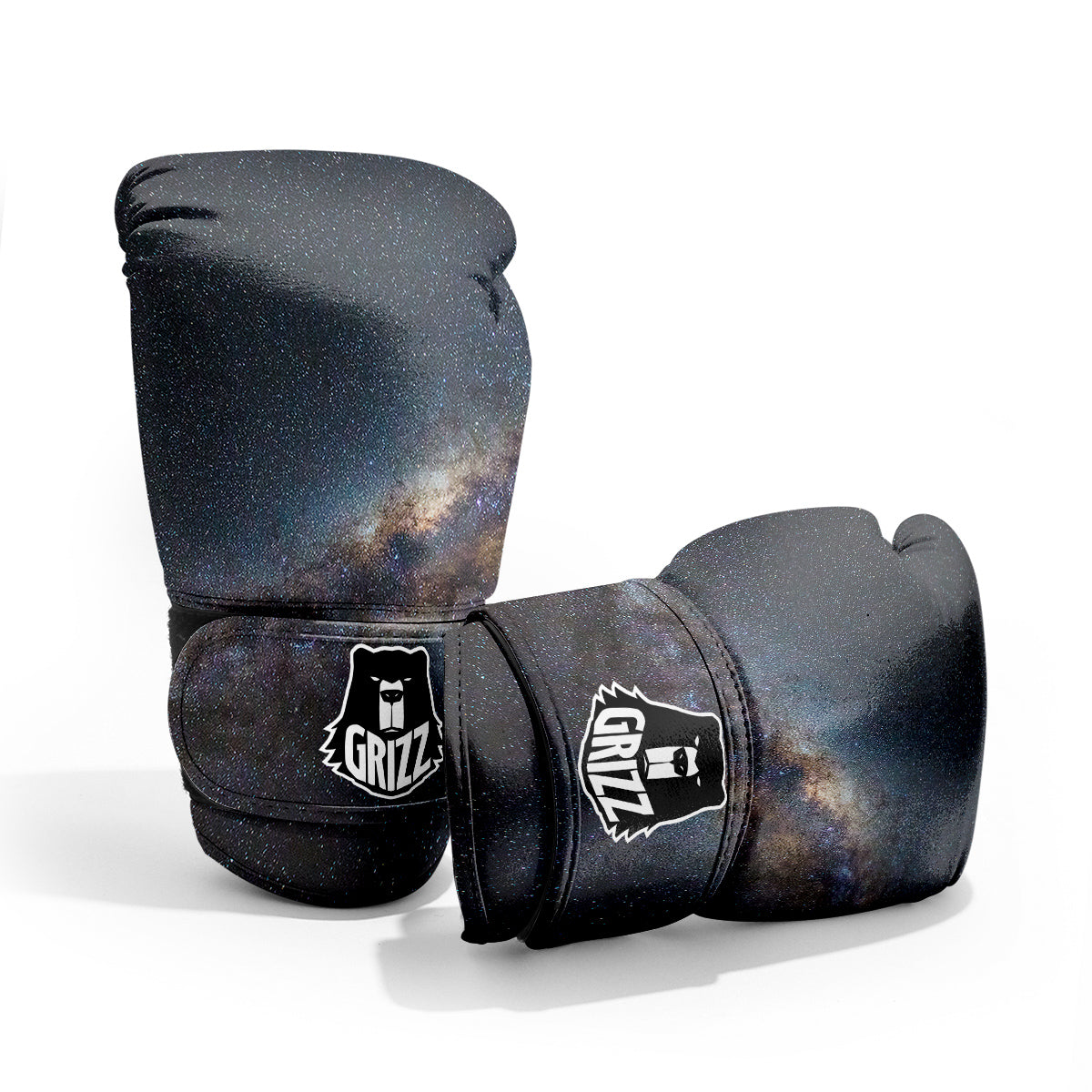 Galaxy Space Dark Milky Way Print Pro Boxing Glove