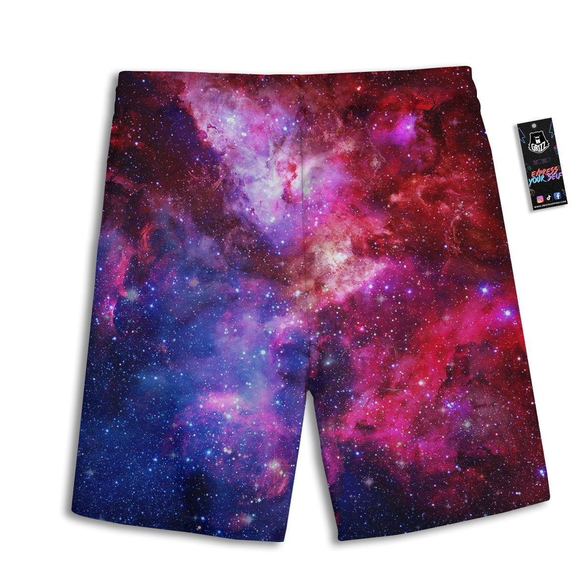 Halloween Pumpkin Print Pattern Men's Athletic Shorts