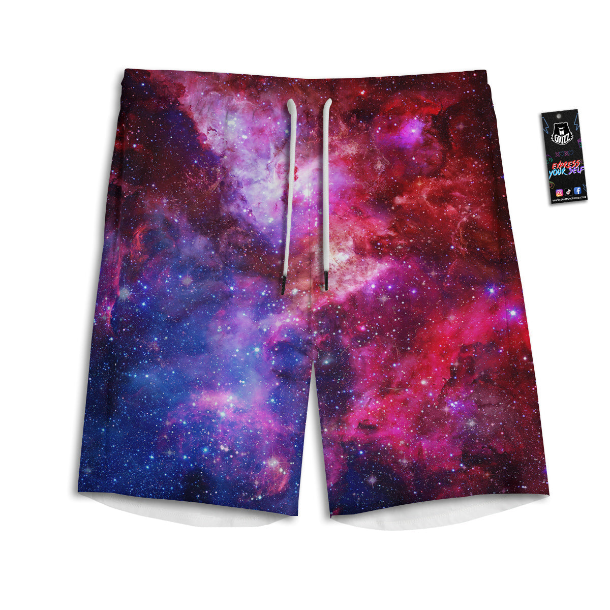 Halloween Pumpkin Print Pattern Men's Athletic Shorts