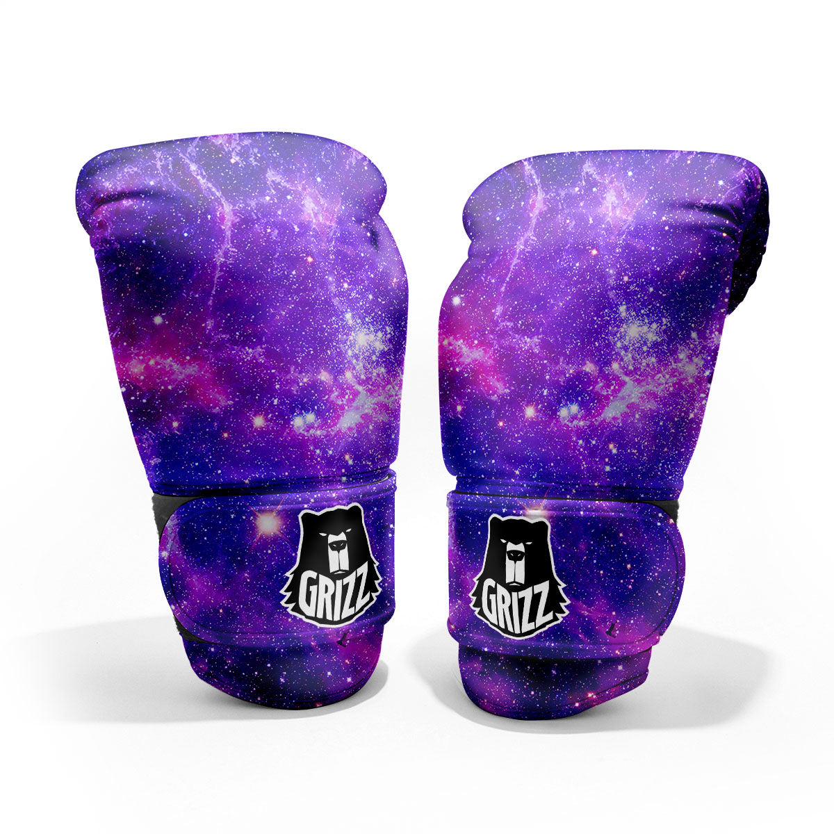 Galaxy Space Dark Purple Universe Print Pro Boxing Glove