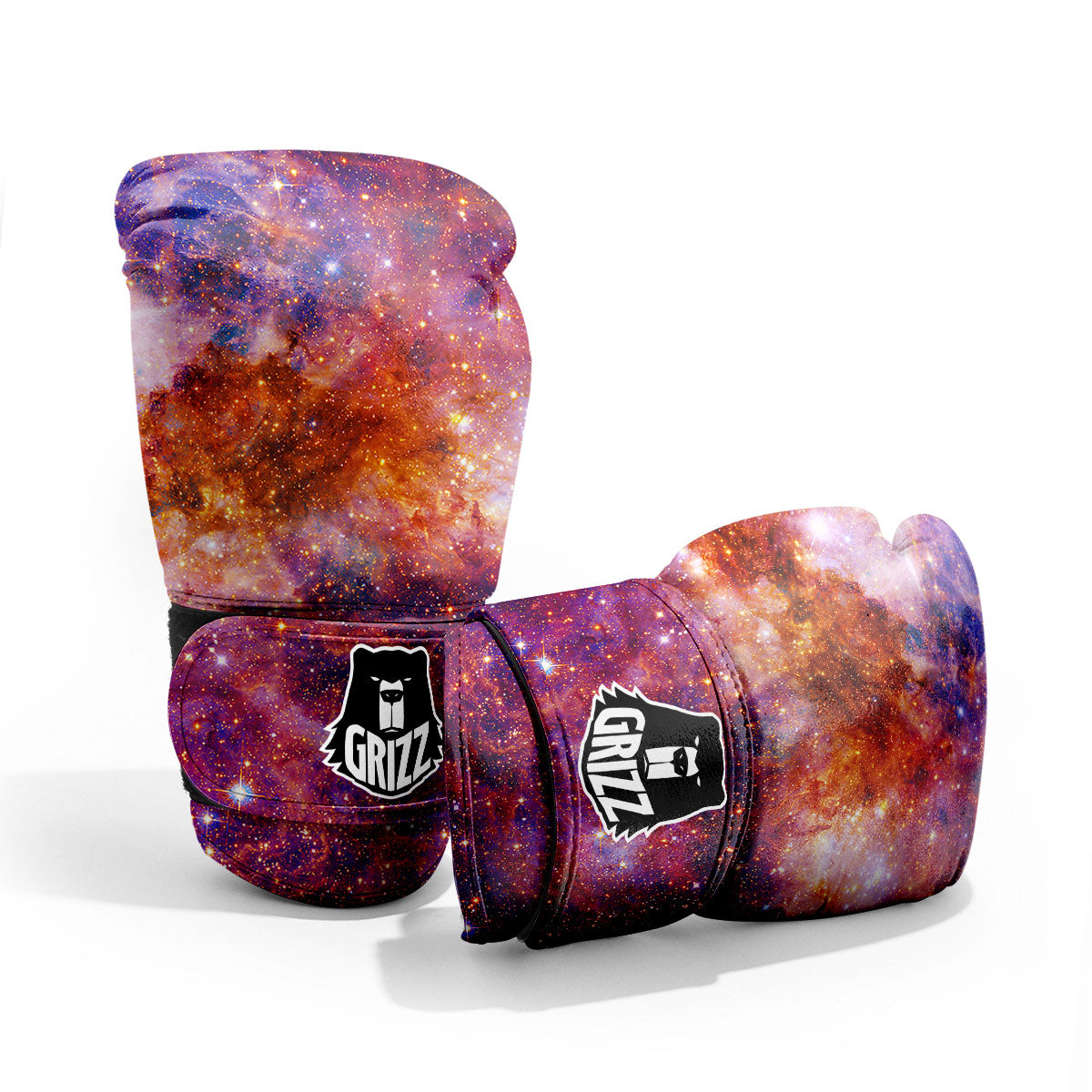 Galaxy Space Fiery Nebula Universe Print Pro Boxing Glove