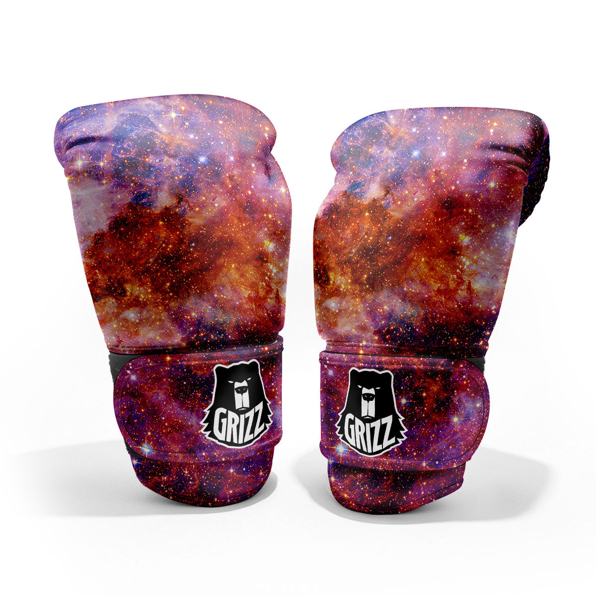 Galaxy Space Fiery Nebula Universe Print Pro Boxing Glove
