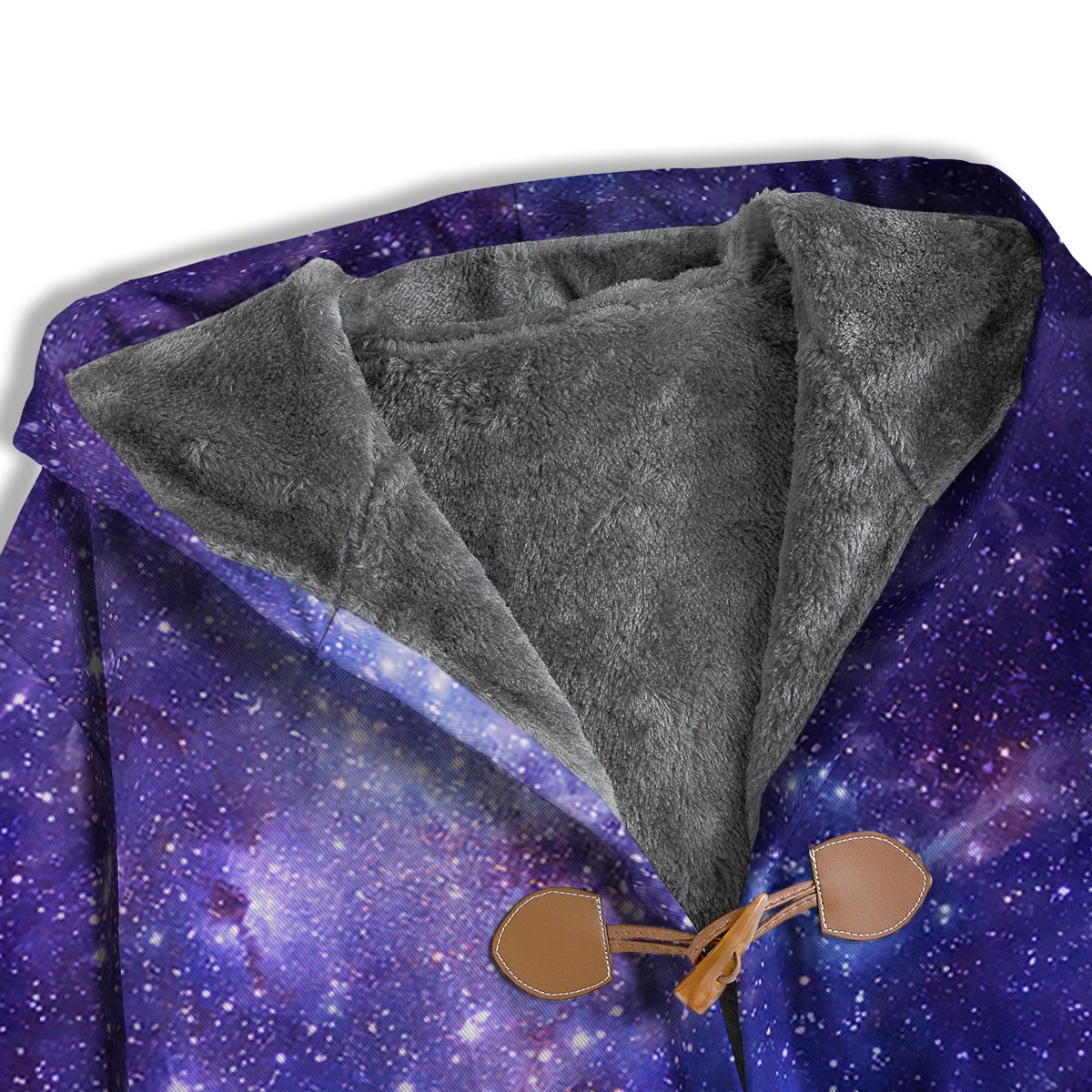 Galaxy Space Starfield Nebula Print Men's Windbreaker Jacket-grizzshop