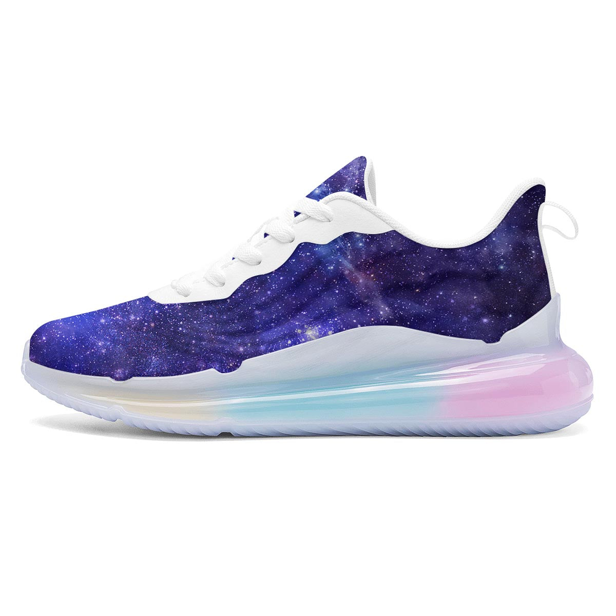 Galaxy Space Starfield Nebula Print Running Sneakers-grizzshop