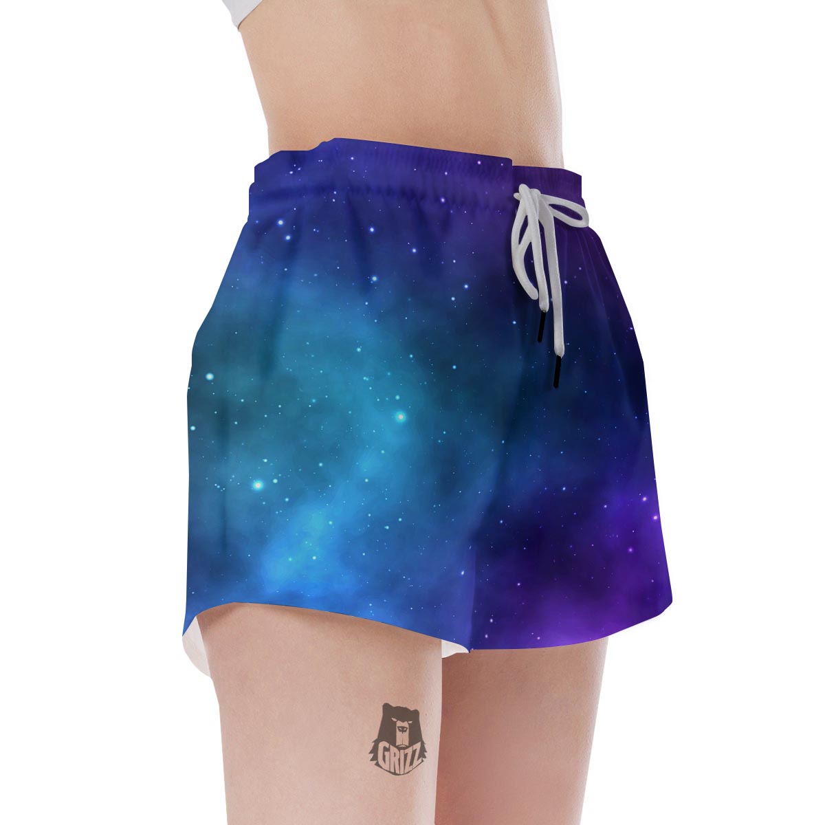 Galaxy Space Women's Shorts-grizzshop