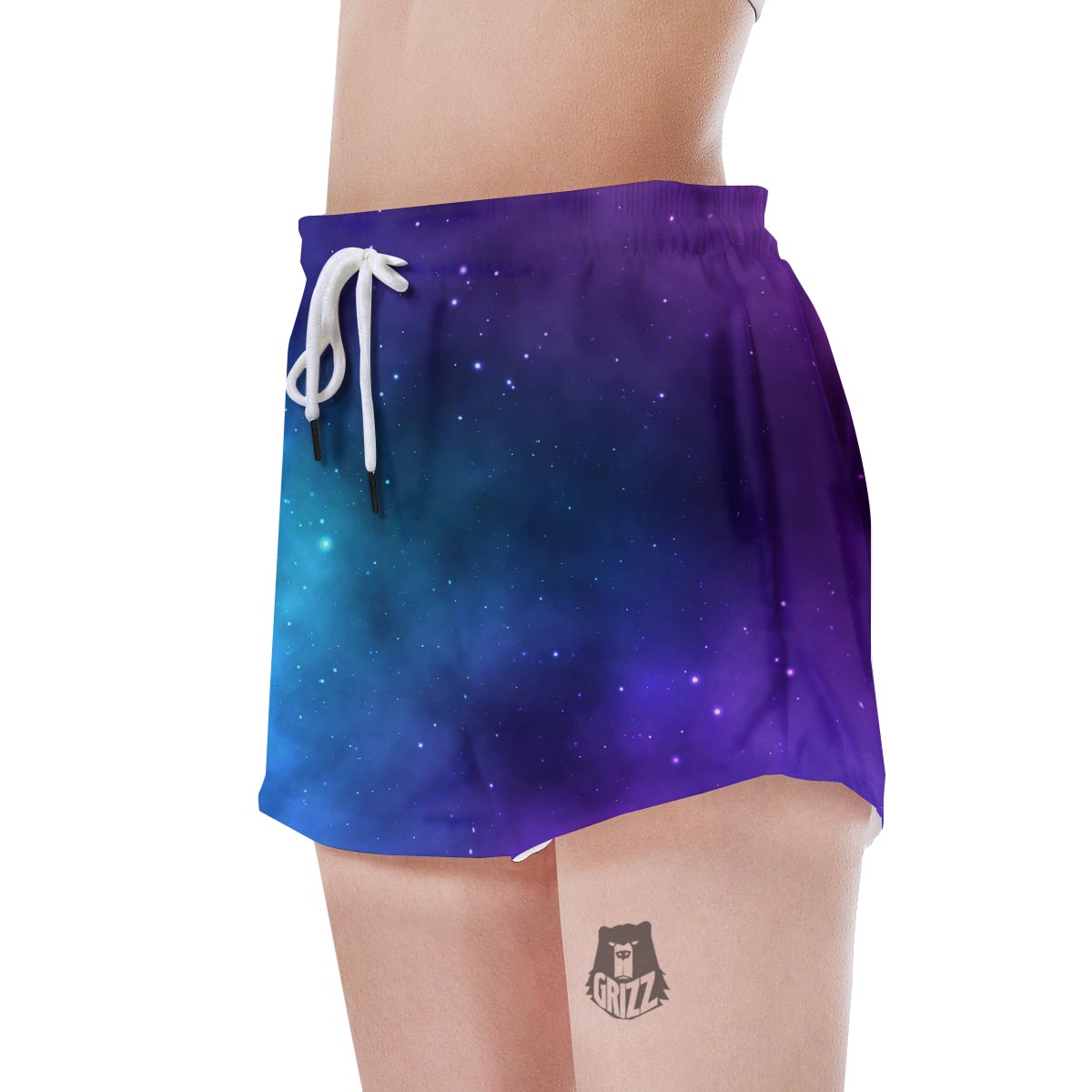 Galaxy Space Women's Shorts-grizzshop