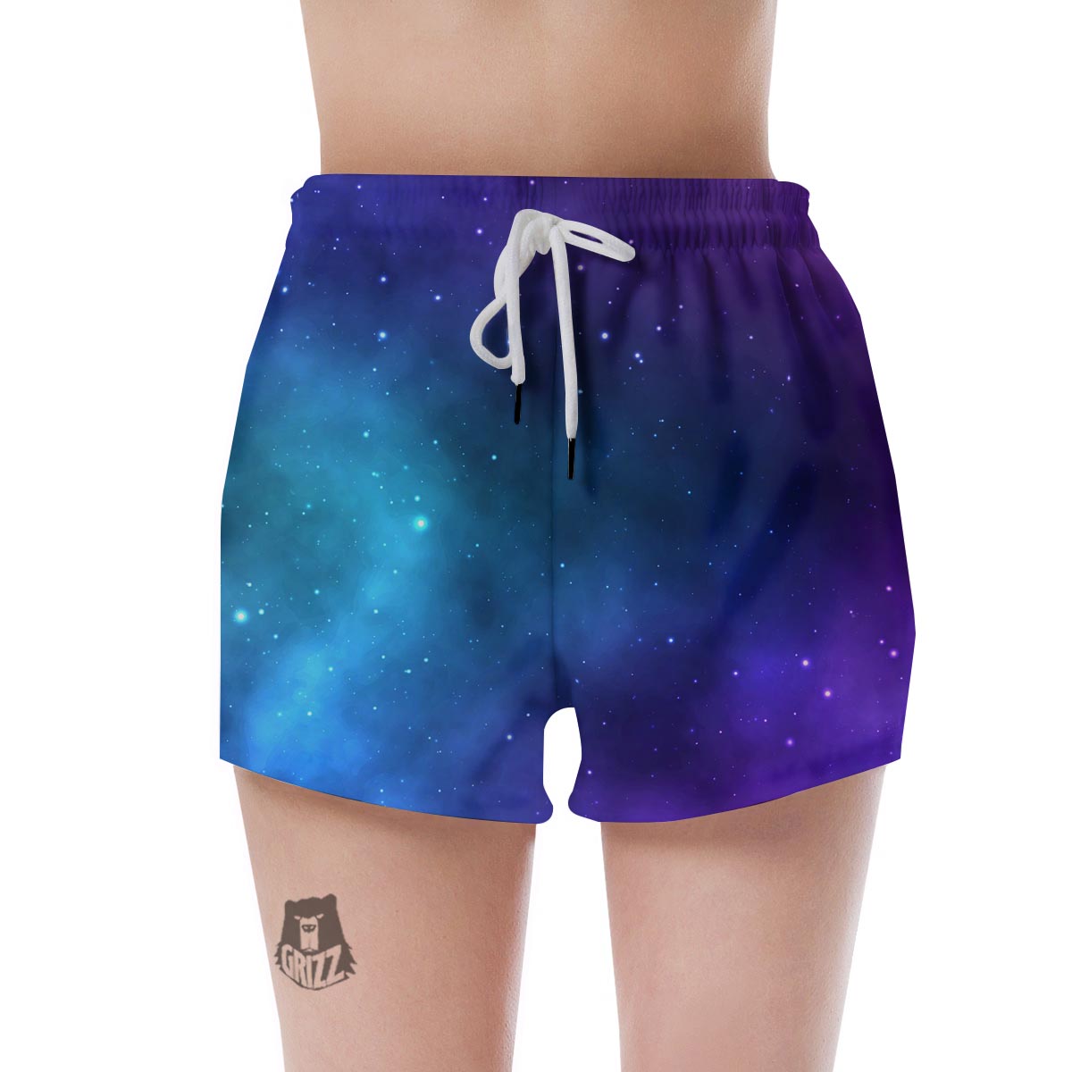 Galaxy Space Women's Shorts-grizzshop