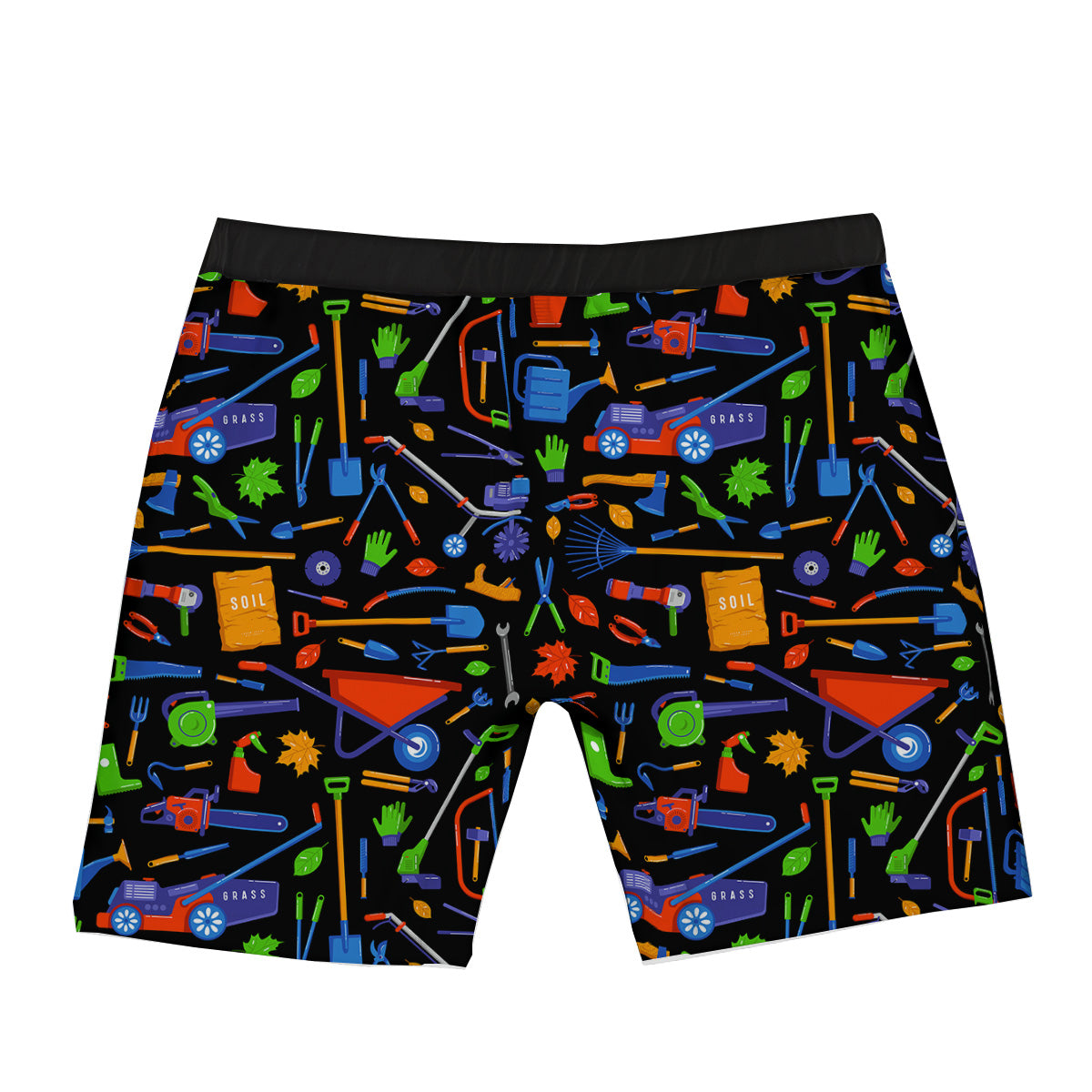 Garden Tools Print Pattern Boxer Briefs-grizzshop