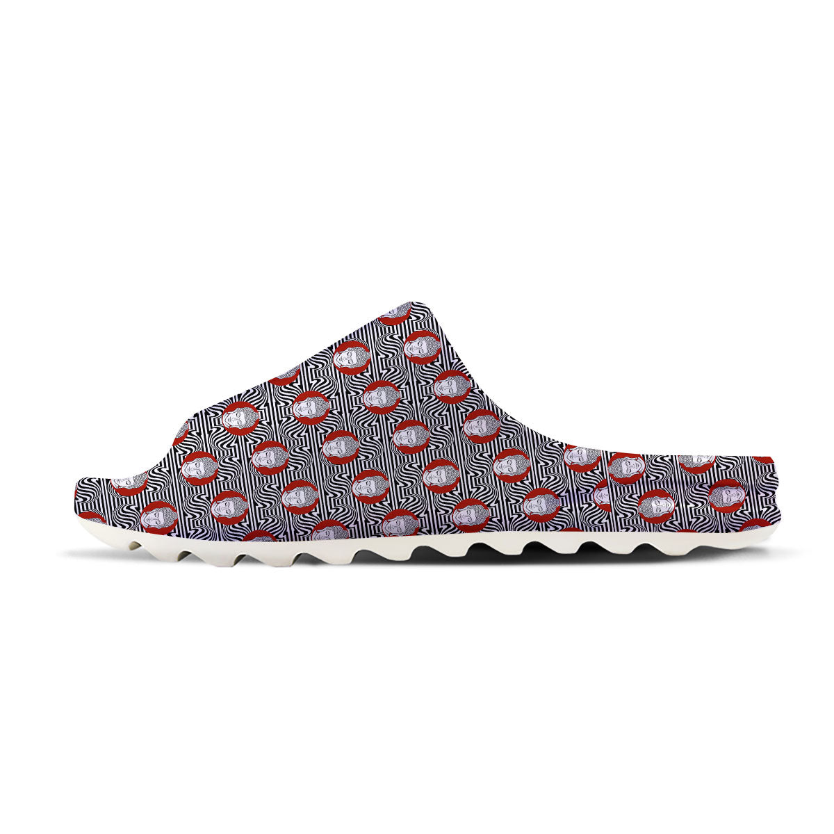 Gautama Buddha Print Pattern Sandals-grizzshop