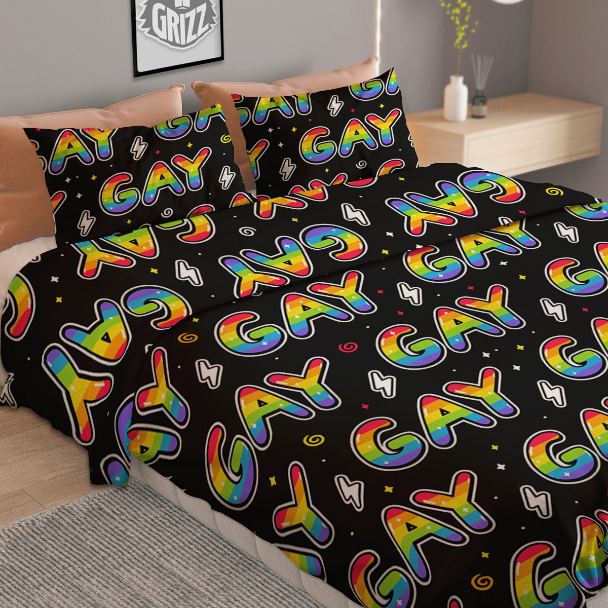 Fruit Leaf Tropical Print Pattern Duvet Cover Bedding Set