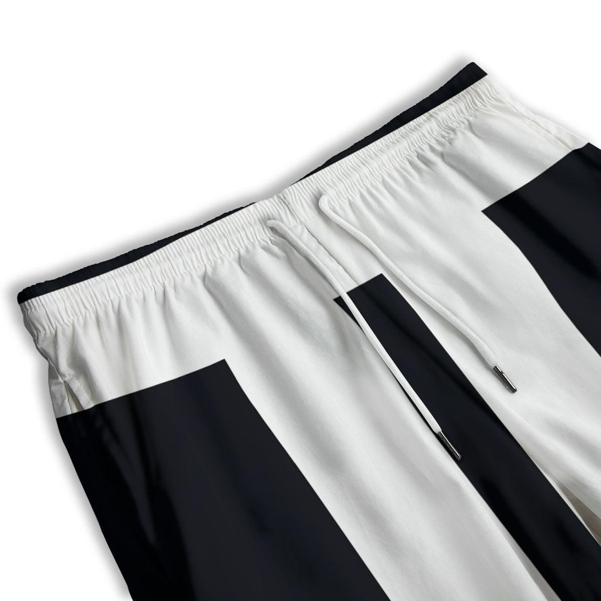 Gemini Sign White And Black Print Men's Athletic Shorts