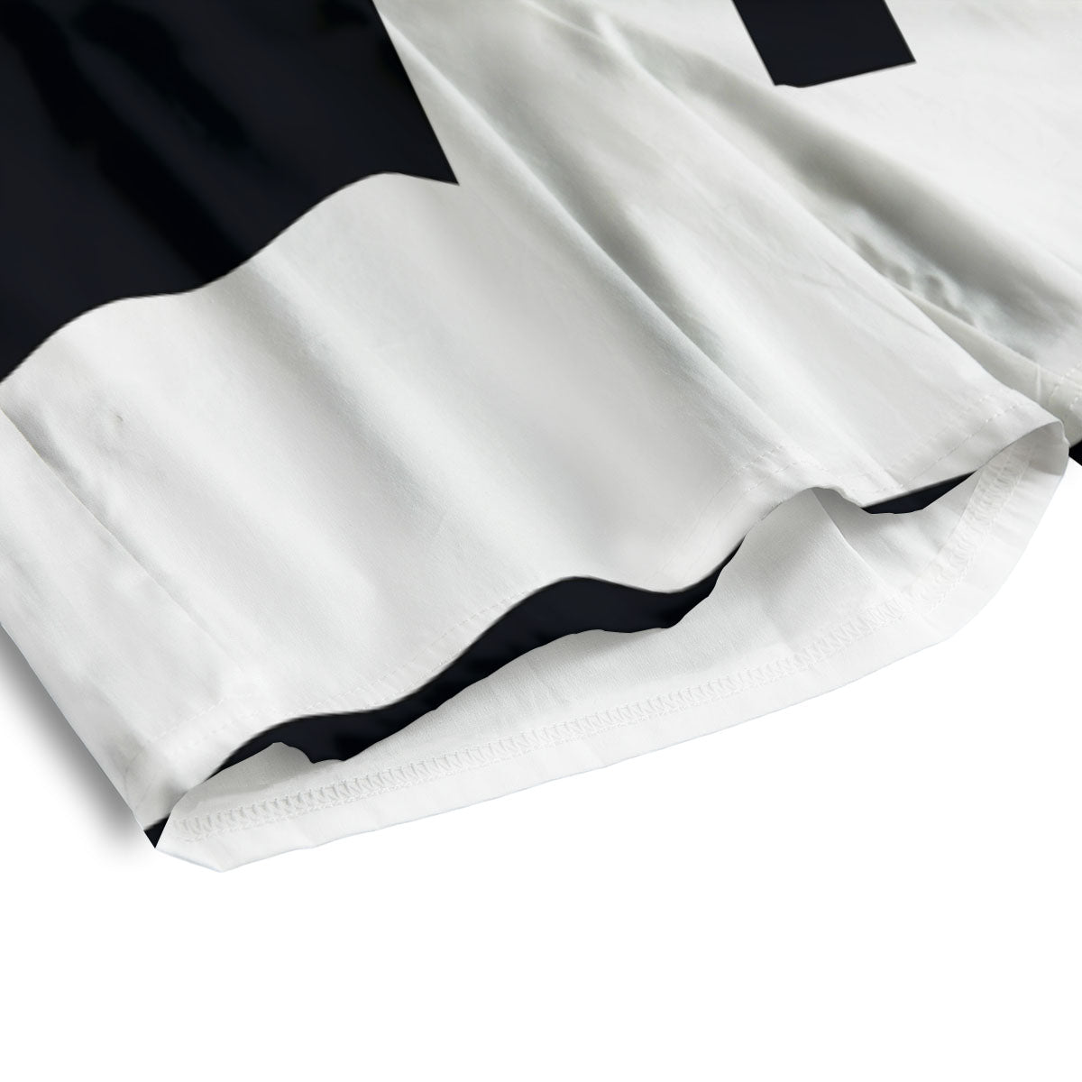 Gemini Sign White And Black Print Men's Athletic Shorts