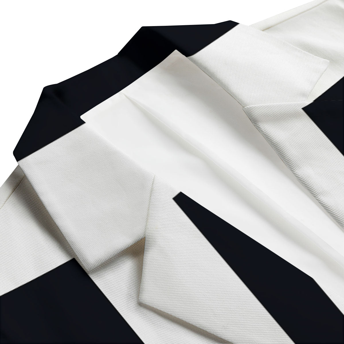 Gemini Sign White And Black Print Men's Blazer-grizzshop