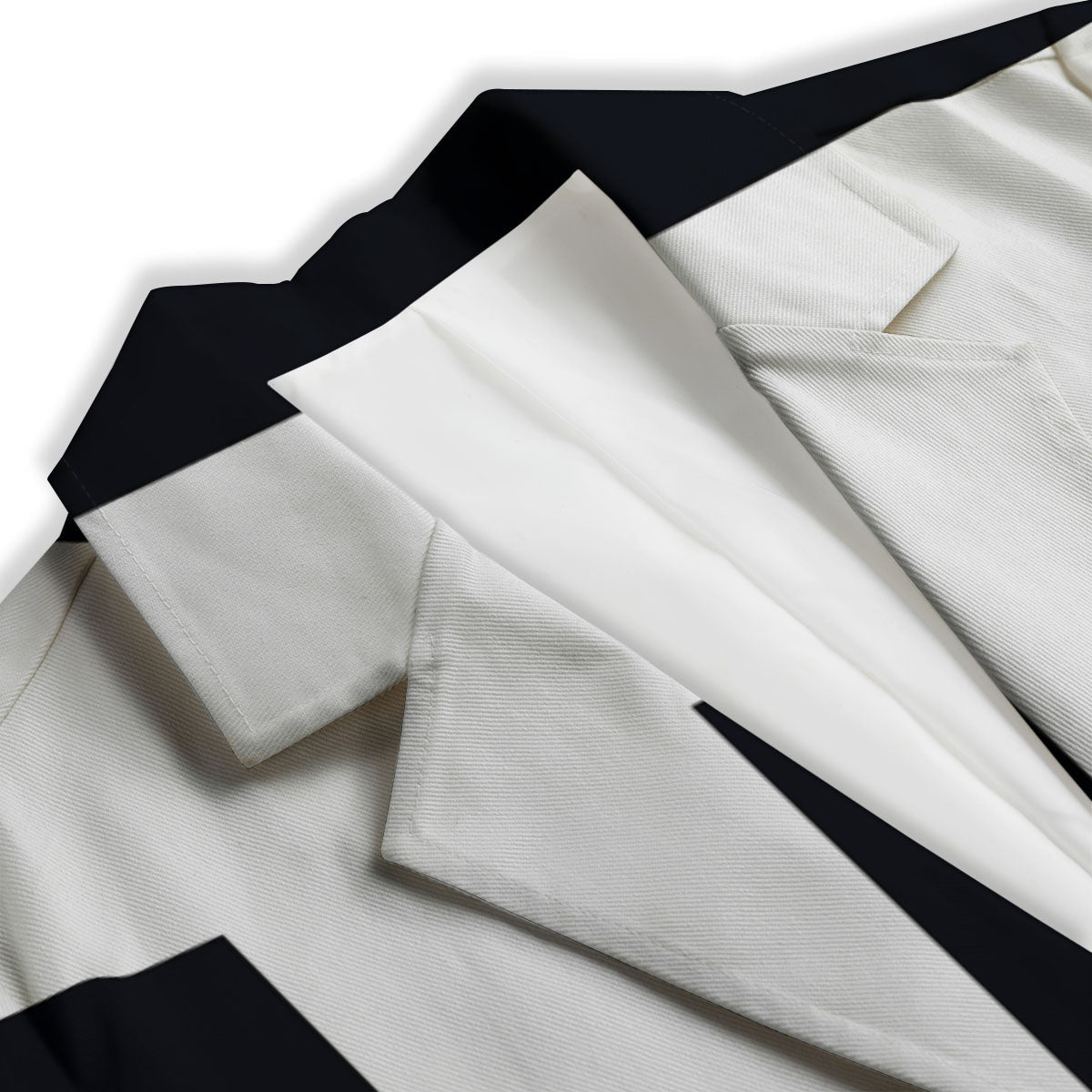 Gemini Sign White And Black Print Women's Blazer-grizzshop
