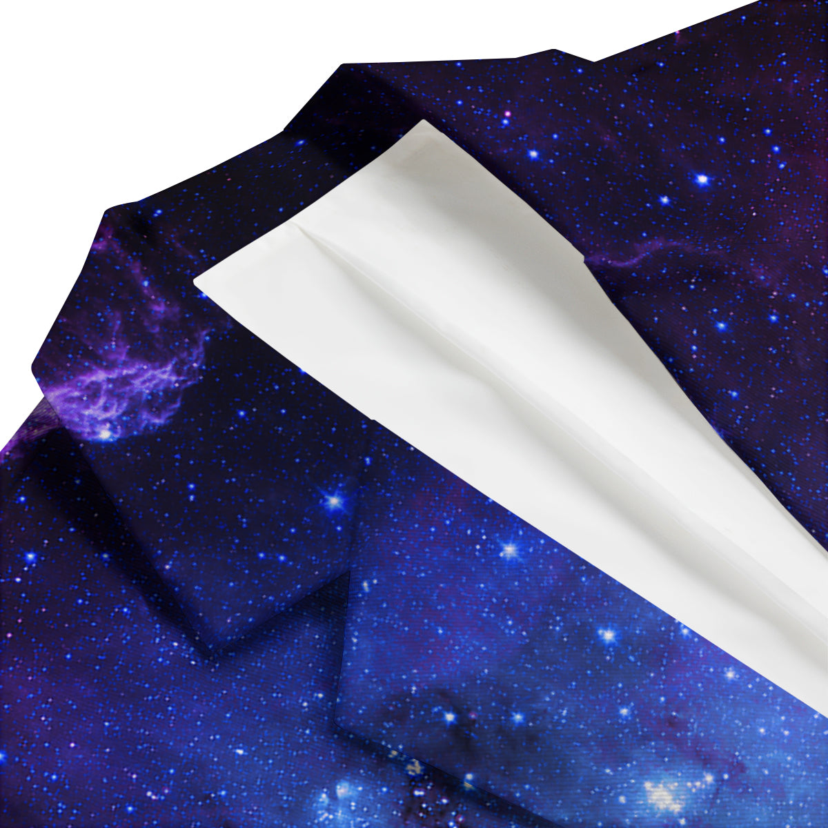Geomagnetic Storm Galaxy Space Print Men's Blazer-grizzshop