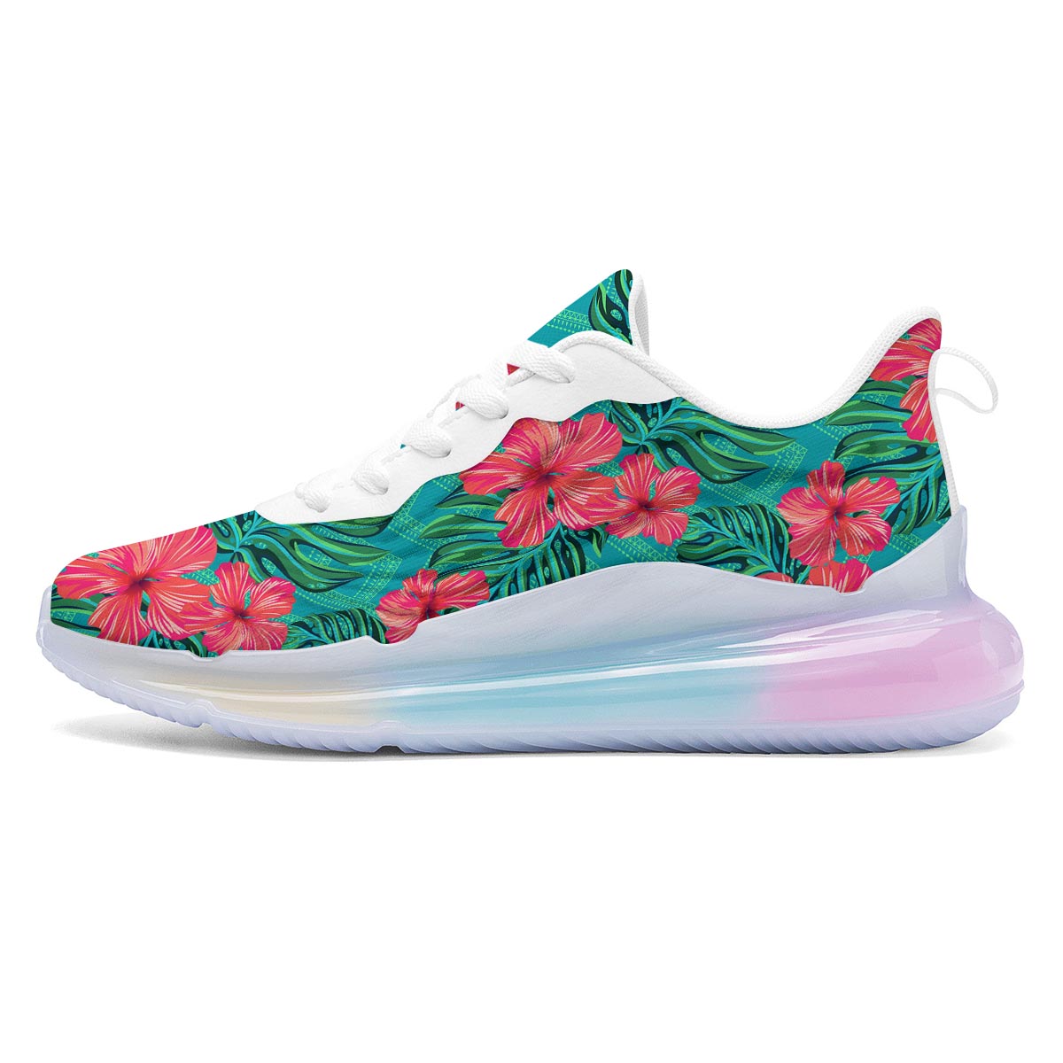 Geometric Aztec Tropical Print Pattern Running Sneakers-grizzshop