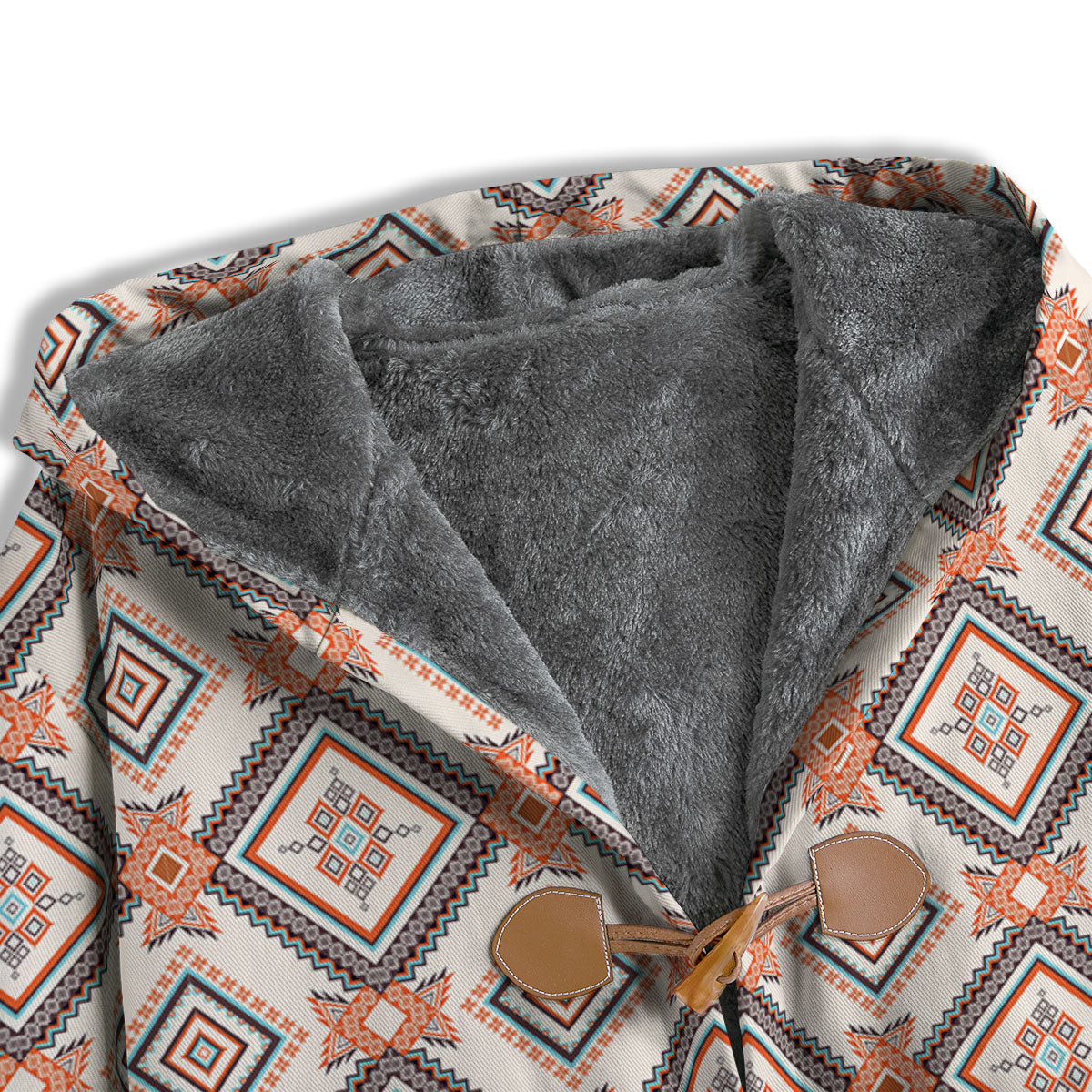 Geometric Native American Print Pattern Men's Windbreaker Jacket-grizzshop