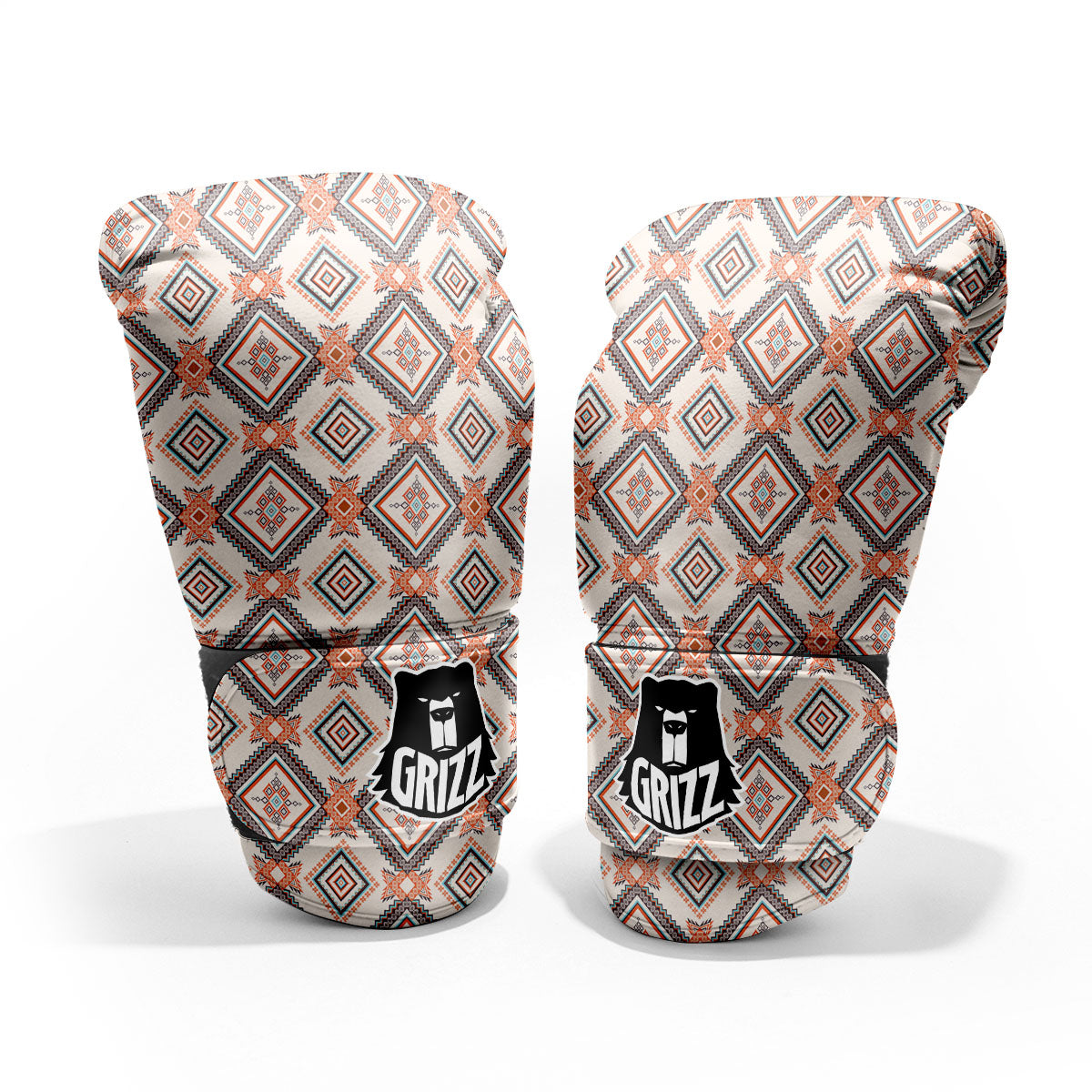 Geometric Native American Print Pattern Pro Boxing Glove