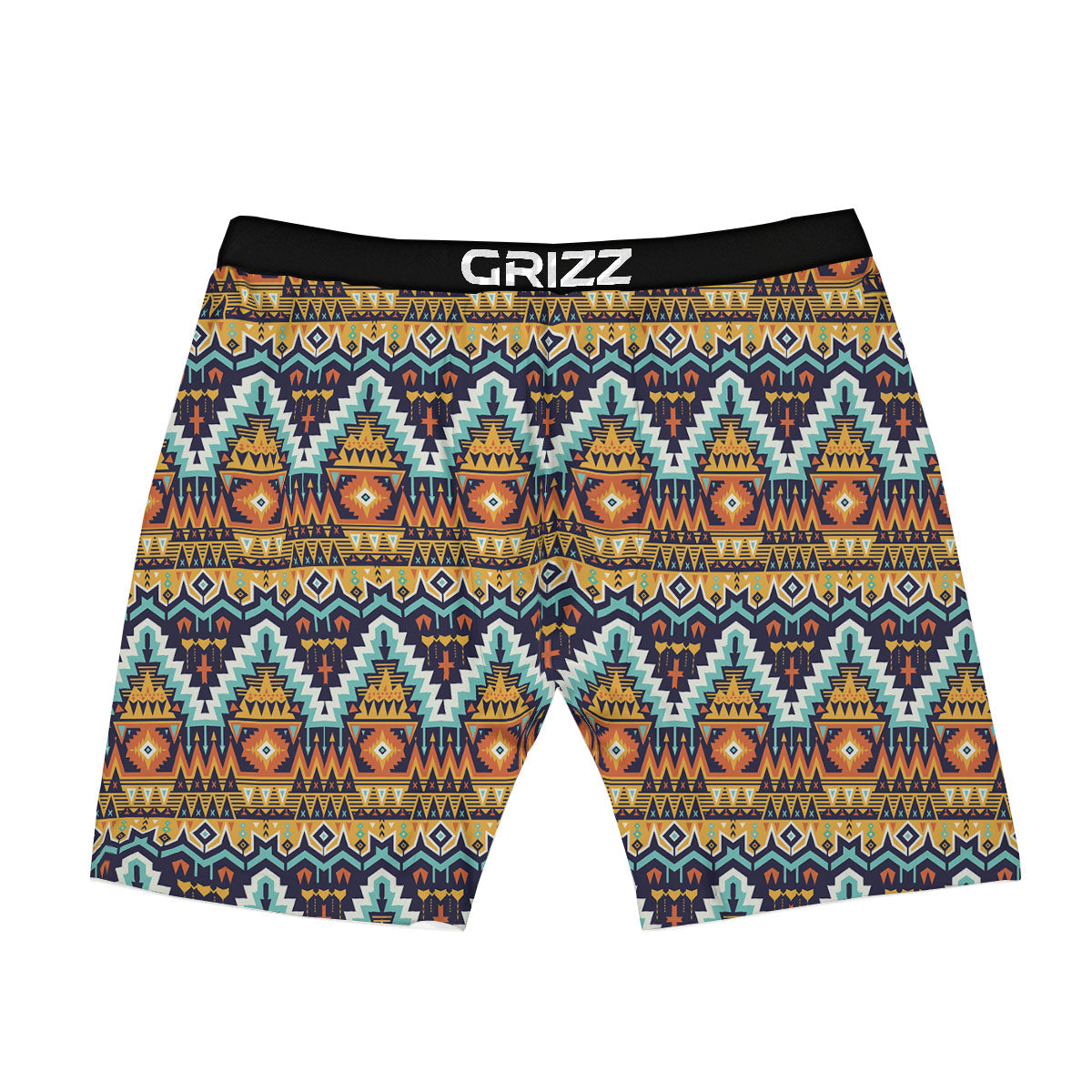 Geometric Navajo Print Pattern Boxer Briefs-grizzshop