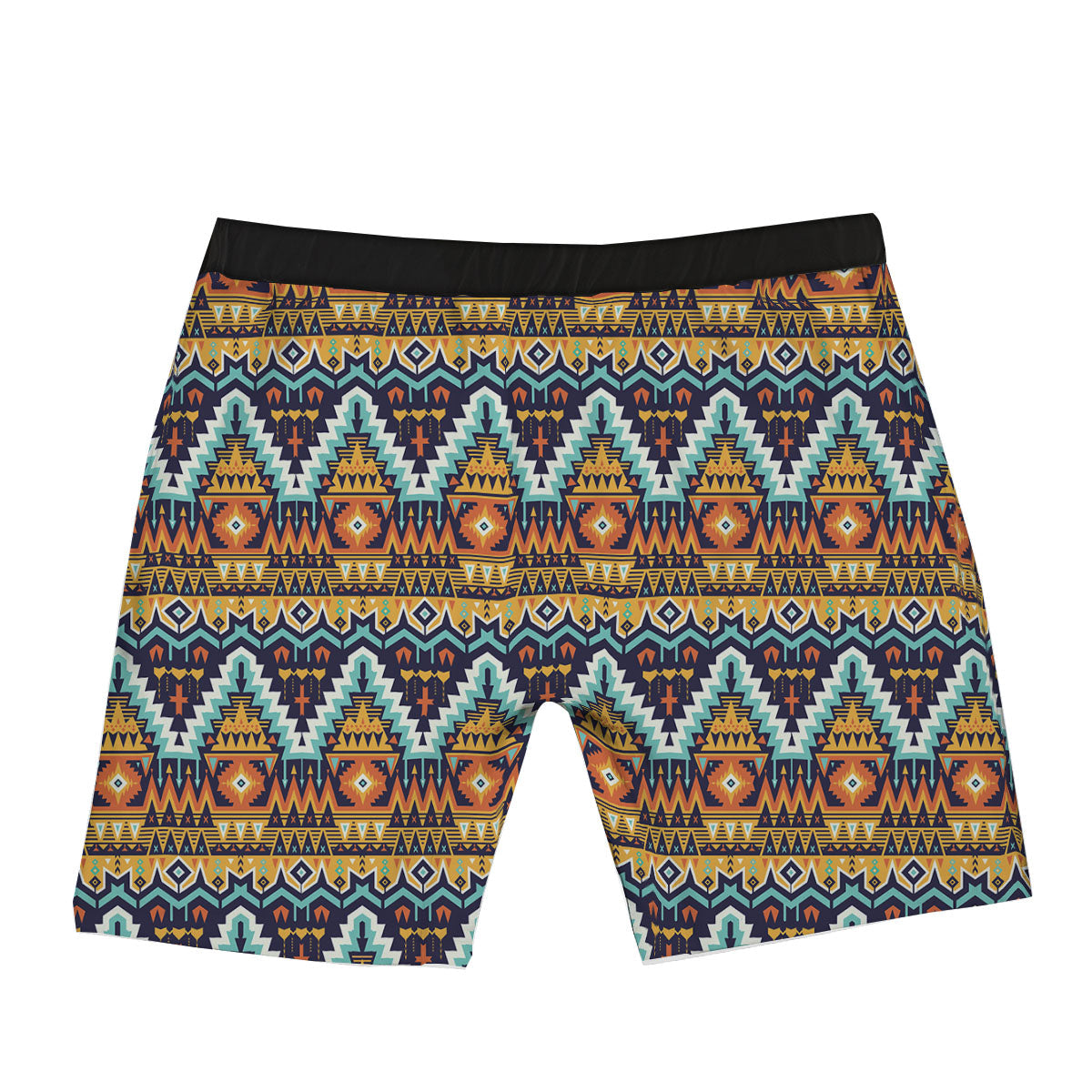 Geometric Navajo Print Pattern Boxer Briefs-grizzshop