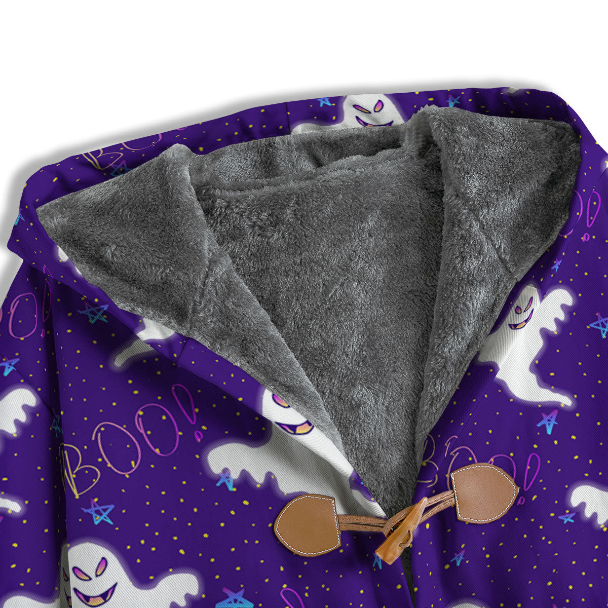 Ghost Happy Halloween Print Pattern Men's Windbreaker Jacket-grizzshop