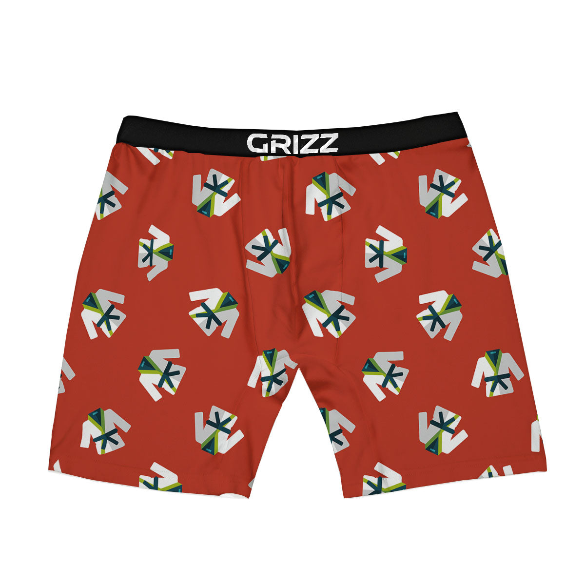 Gi Karate Print Pattern Boxer Briefs-grizzshop