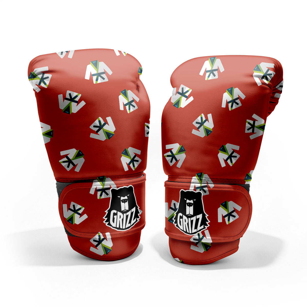 Gi Karate Print Pattern Sparring Gloves-grizzshop