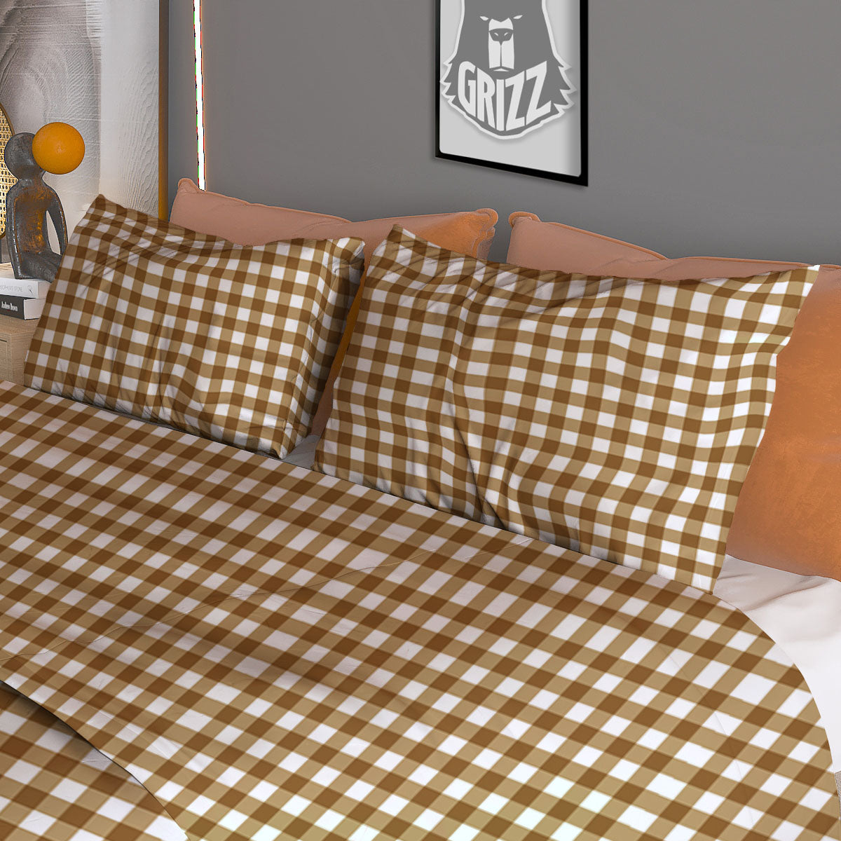 Gadsden Flag Symbol Print Pattern Duvet Cover Bedding Set