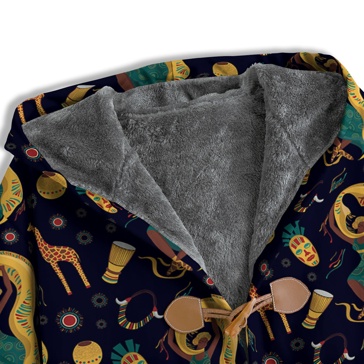 Giraffe Aztec Print Pattern Men's Windbreaker Jacket-grizzshop