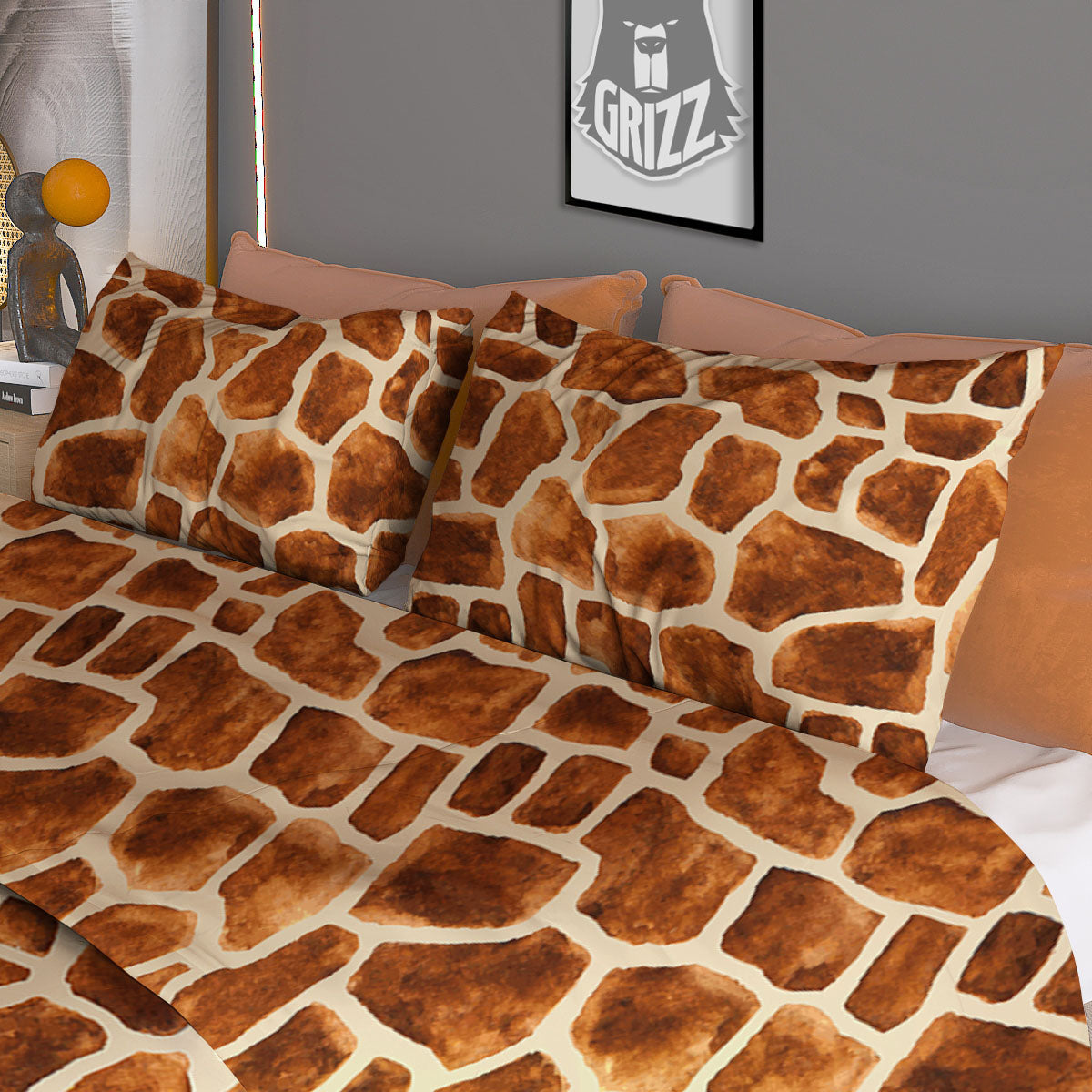 Galaxy Space Dark Green Print Duvet Cover Bedding Set